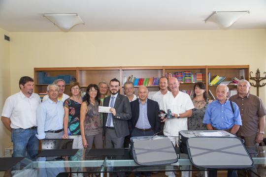 foto consegna laser a diodi