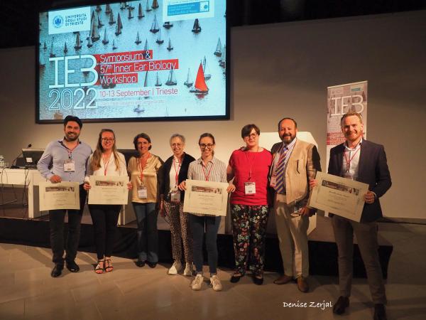 Giovani ricercatori premiati IEB