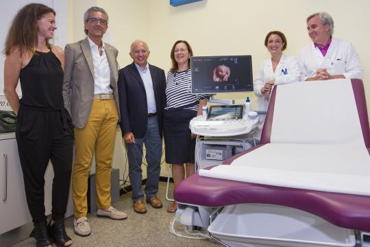 foto donazione ecografo