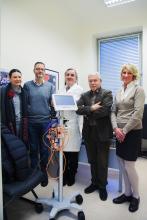 foto donazione sistema monitoraggio Hero Duet