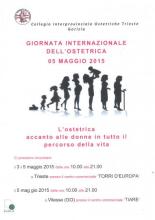 volantino giornata internazionale ostetrica